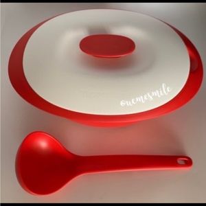 Tupperware Legacy Rice and Soup Server Bowl with Scoop